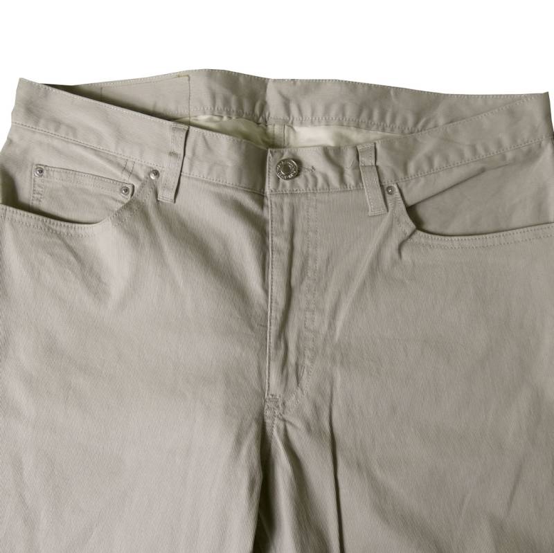 ジェイプレス(J.PRESS) コンパクトピケ ストレッチ 5ポケット パンツ ライトグレー 2003  78cm 82cm 86cm 90cm 94cm