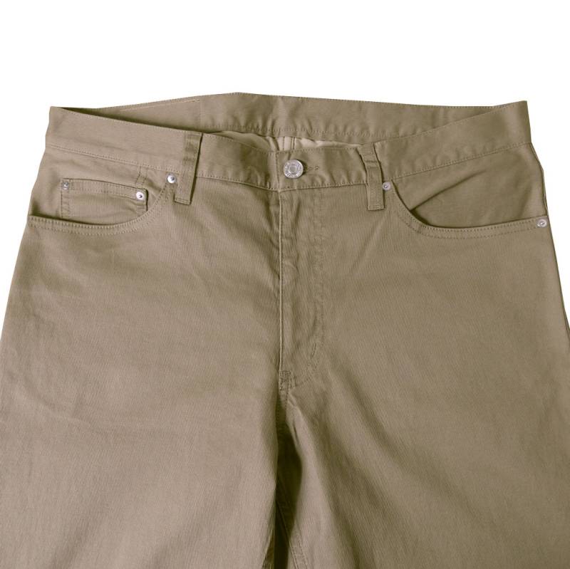 ジェイプレス(J.PRESS) コンパクトピケ ストレッチ 5ポケット パンツ ブラウン系 2033  78cm 86cm 90cm 94cm