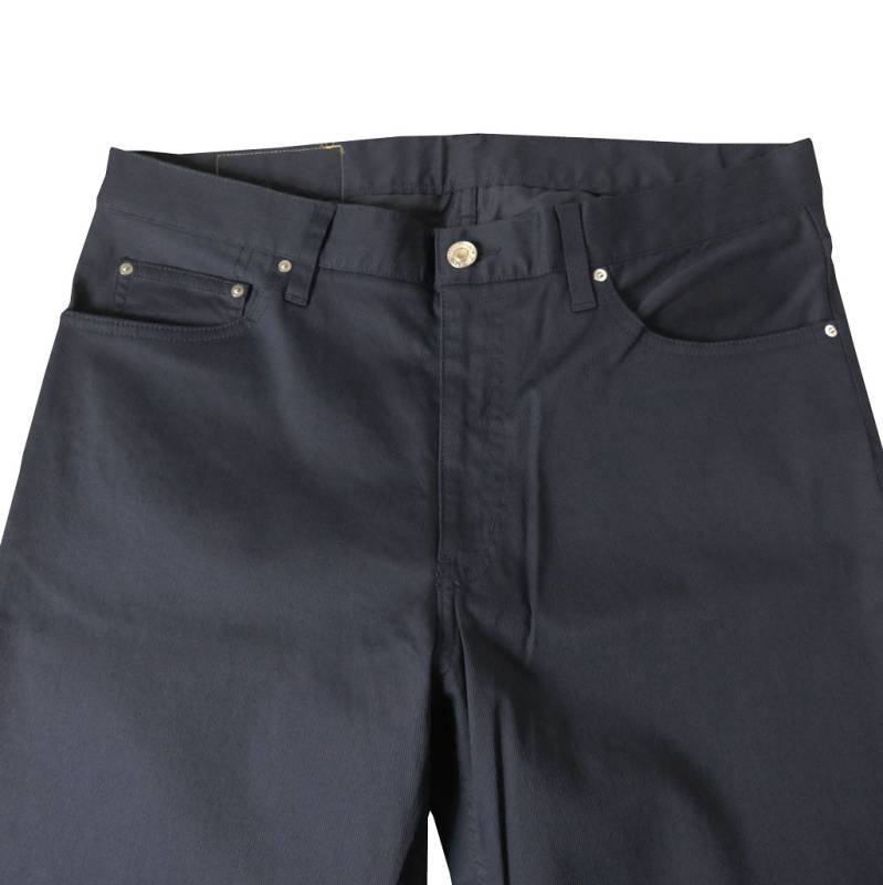 ジェイプレス(J.PRESS) コンパクトピケ ストレッチ 5ポケット パンツ ネイビー 2075  82cm 86cm 90cm 94cm
