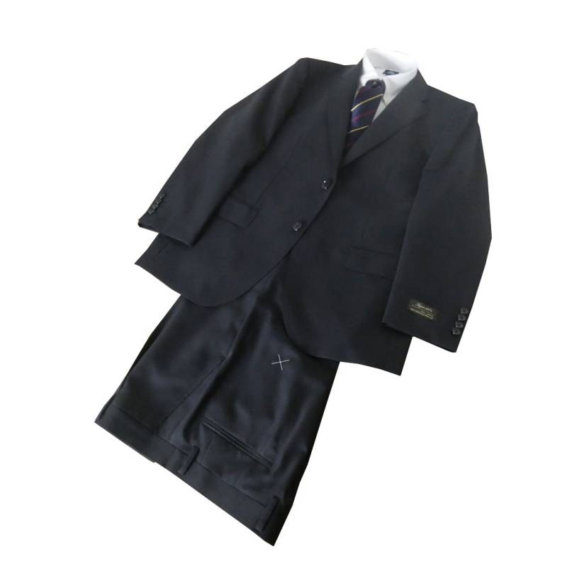 スーツ メンズ  春夏秋 2つボタン ルーフマイア (ROOF MAIA) ビジネス ネイビー 濃紺無地 0213  AB6 AB8 BB5 BB6