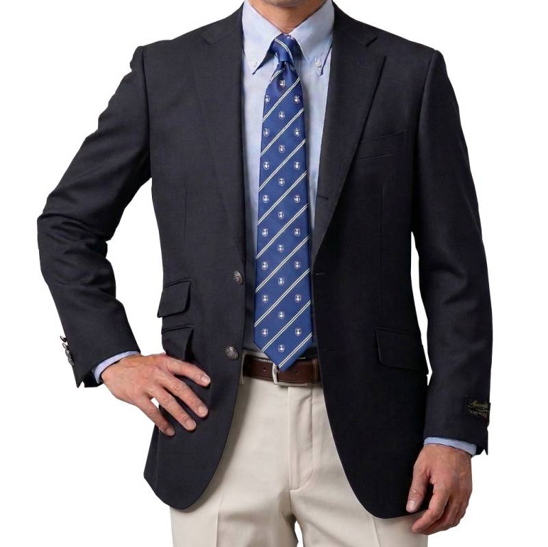 春夏 メンズ 紺ブレザー 紺ブレ ダークネイビー オックスフォードクラシック (OXFORD CLASSIC) 英国調 段返り三つボタン チェンジポケット付 紺 0888 A3 A4 A5 A6 A7 AB3 AB4 AB5 AB6 AB7 AB8 BB5 BB6 BB7 BB8 E4 E5 E6 E7 E8