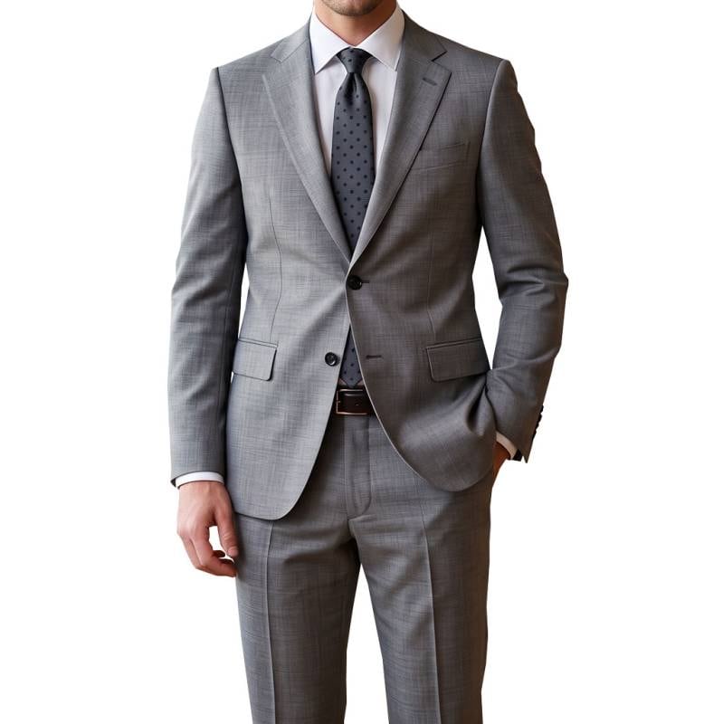 【お取り寄せ商品】renoma HOMME（レノマ オム）春夏秋 スーツ ミディアムグレー 5015　A4 A5 A6 A7 AB5 AB6
