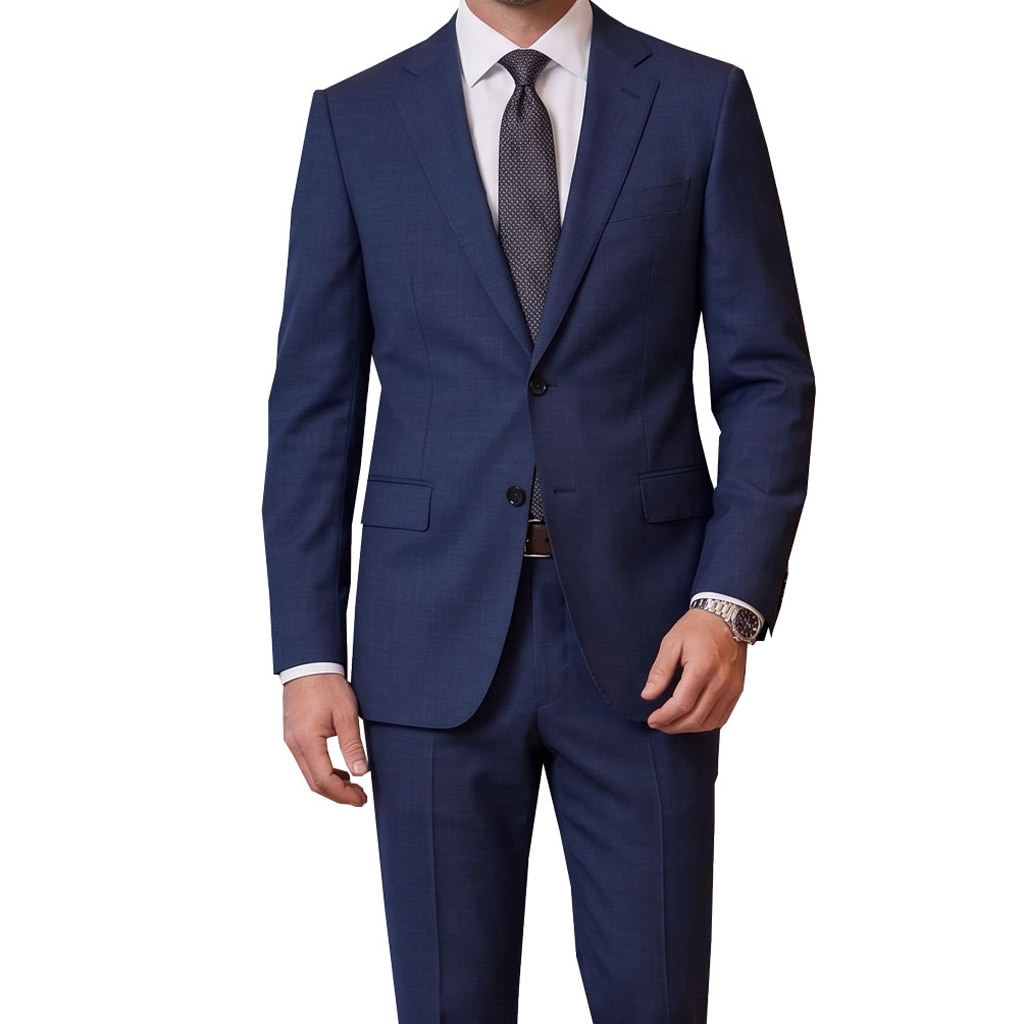 【お取り寄せ商品】renoma HOMME（レノマ オム）春夏秋 スーツ ブルー系 5085　A4 A5 A6 AB5 AB6