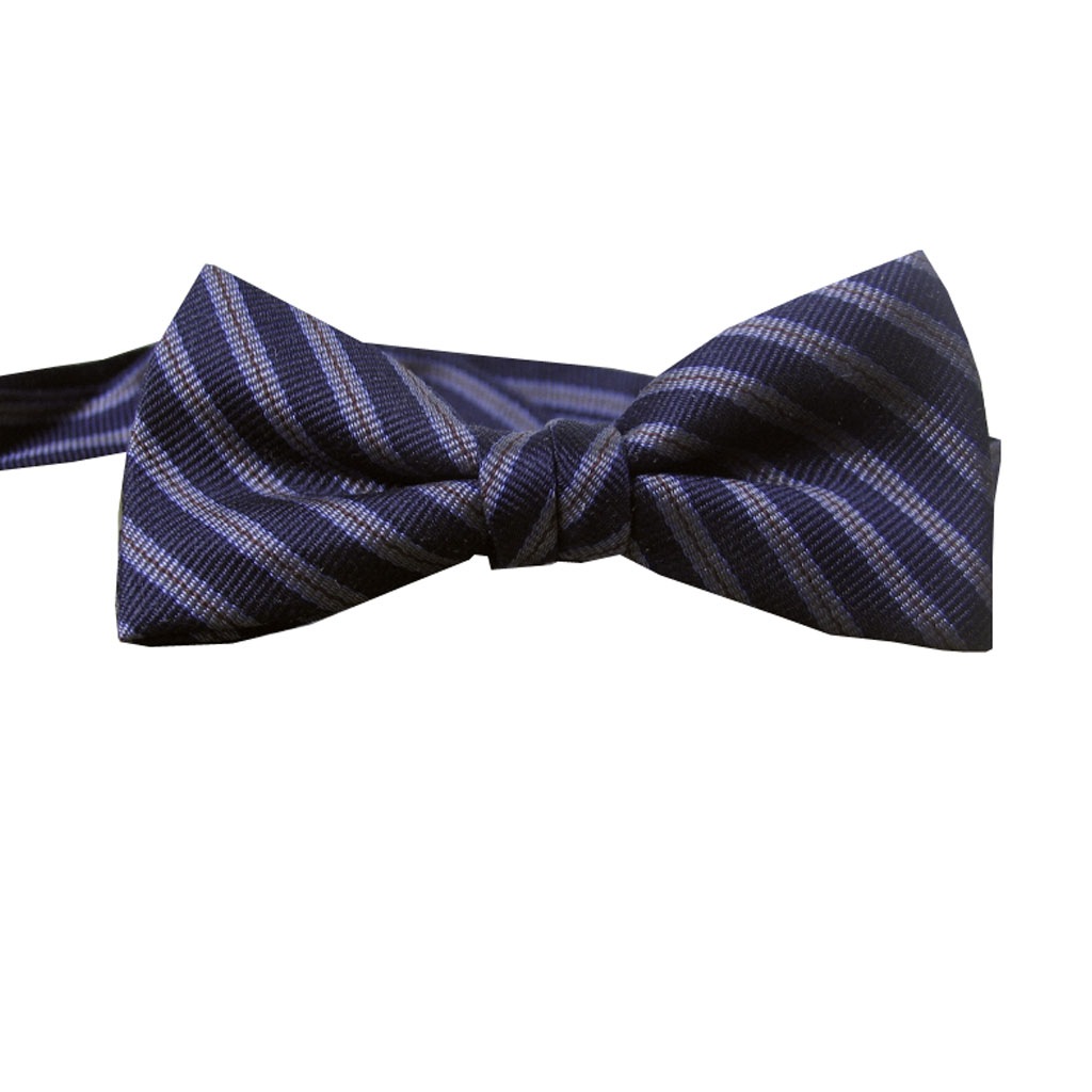 ボウタイ メンズ レジメンタルネイビー×レッド mak01