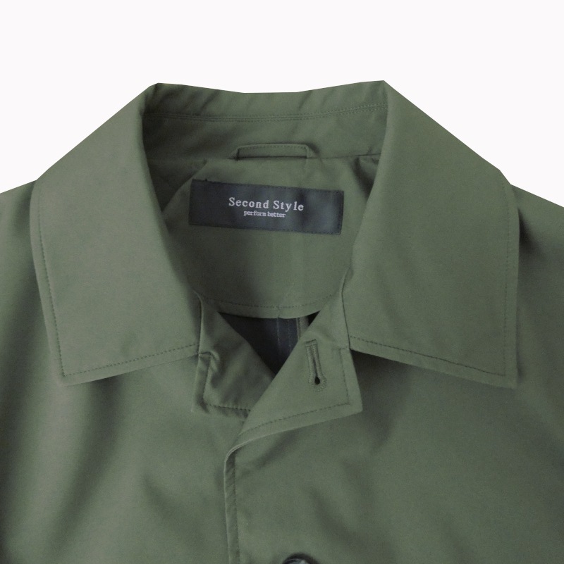 second style マルチシーズンコート カーキ系 7578   M