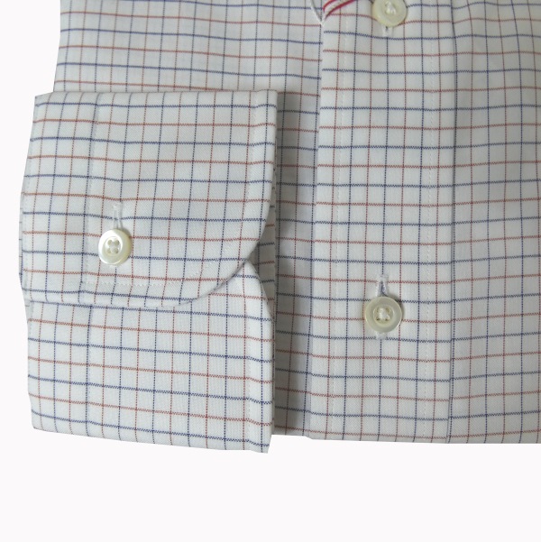 ジェイプレス (J.PRESS) ボタンダウンシャツ メンズ長袖シャツ ピンオックス タッターソールチェック  4320（衿37cm-裄丈82cm）