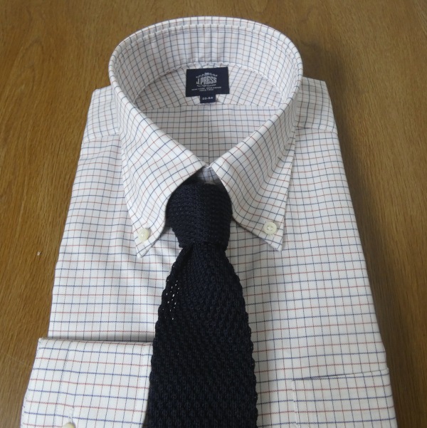 ジェイプレス (J.PRESS) ボタンダウンシャツ メンズ長袖シャツ ピン