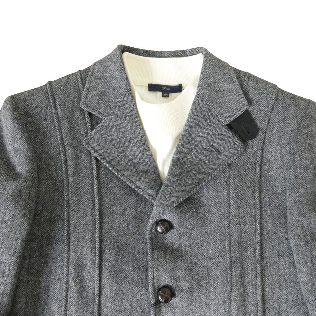 未使用　Oxford classic ウールツイード　3ピーススーツ　A6 秋冬春 3ピーススーツ メンズ 段返り3つボタン ミディアム