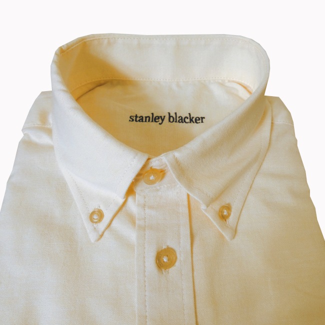 スタンリーブラッカー(stanley blacker) 長袖ボタンダウンシャツ メンズ ベージュ系 0060 LL