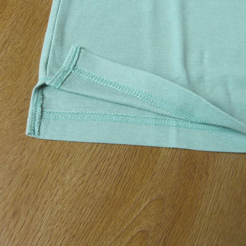 COWBELLMATE ポロシャツ メンズ 春夏 半袖 鹿の子織り ブルーグリーン 6001 M L LL 3L 4L