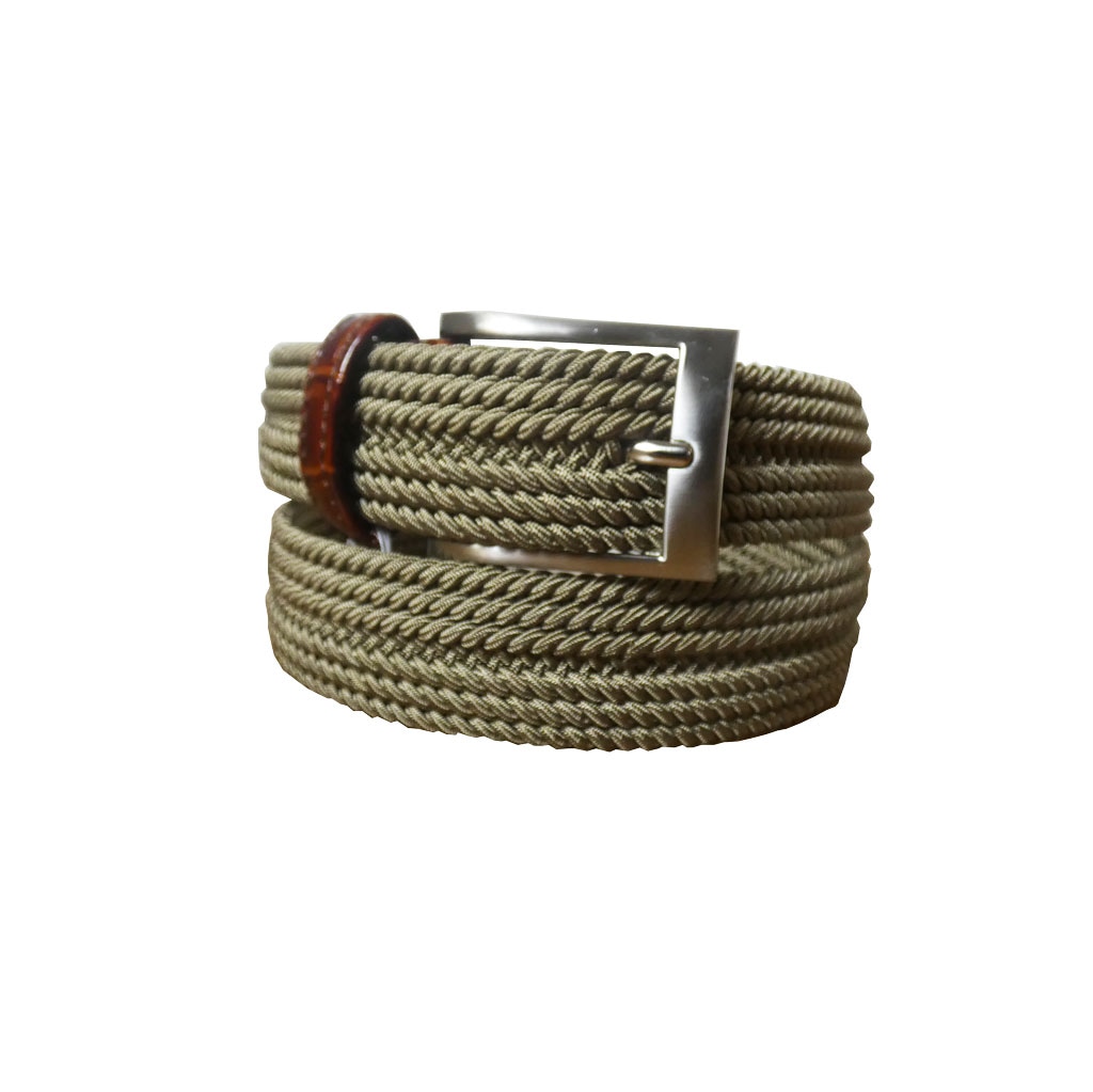 KIETH(キース) カジュアルゴムベルト メンズ  カーキ系  5846  フリーサイズ