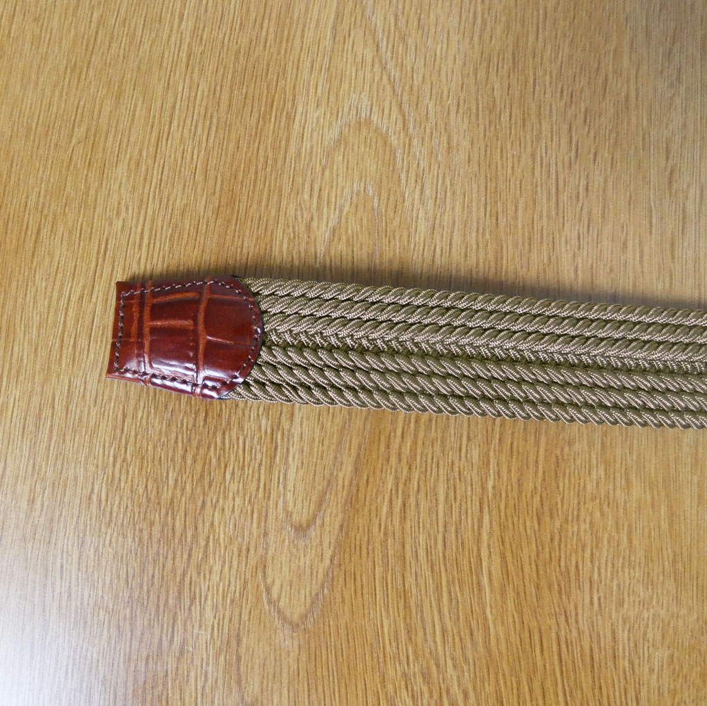 KIETH(キース) カジュアルゴムベルト メンズ  カーキ系  5846  フリーサイズ