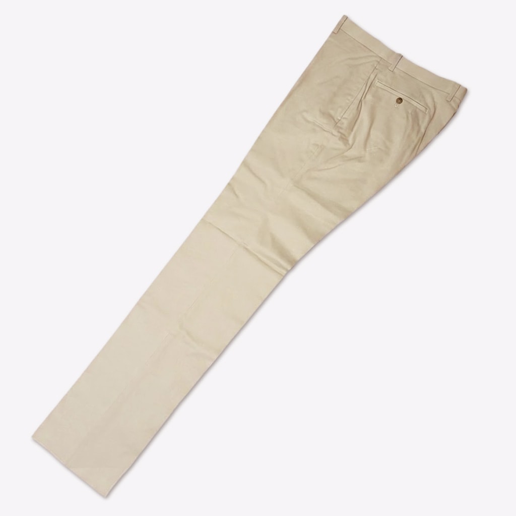 スラックス メンズ 春夏 チノパン ノータック パンツ コットンパンツ ハイバセロン (HAI-VASERON) ライトベージュ 5130 79cm 82cm 85cm 88cm 94cm 97cm