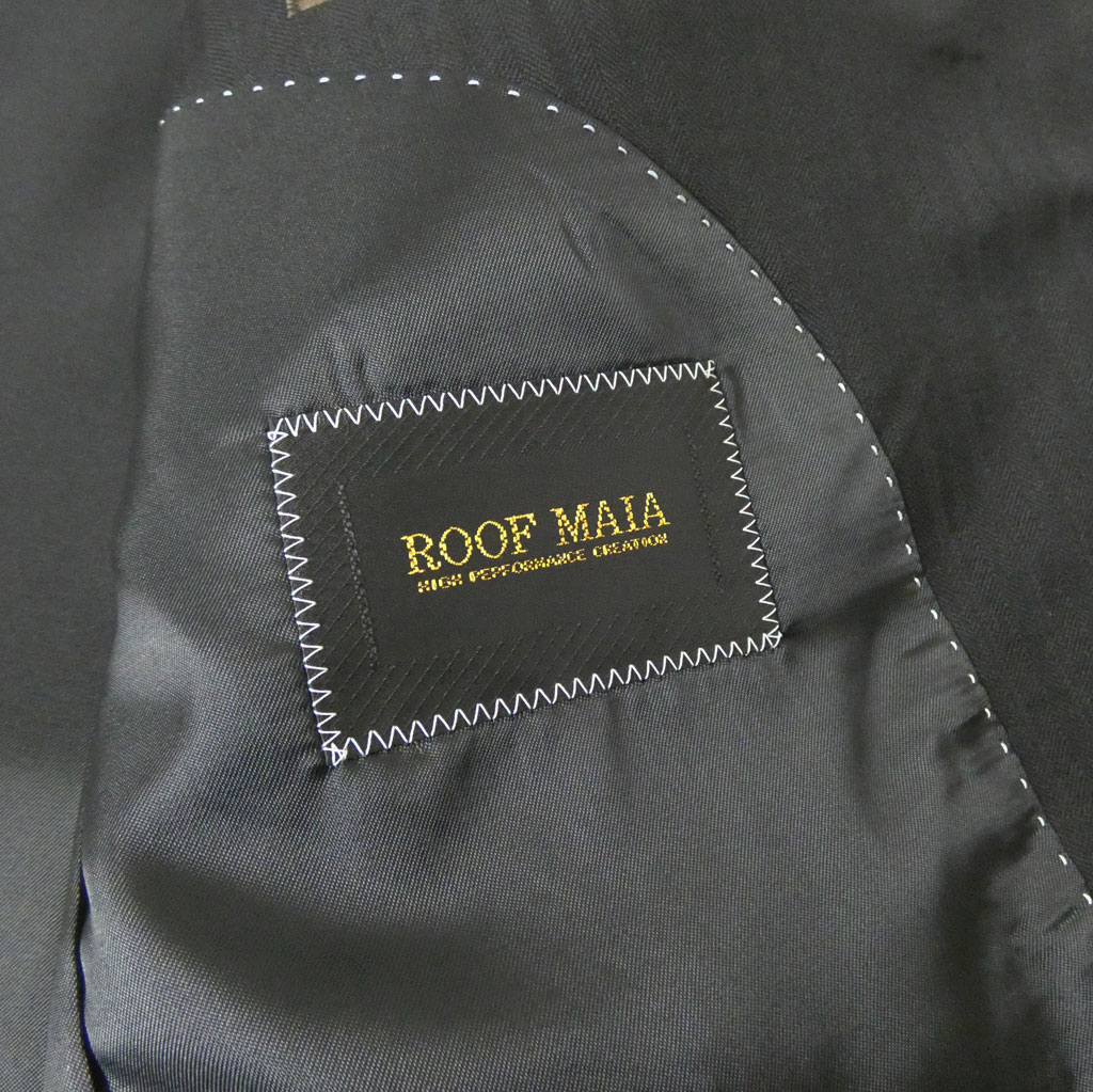 スーツ メンズ 秋冬春 シングルスーツ 2つボタン ミユキ(MIYUKI) 御幸 ビジネススーツ ブラック シャドーストライプ 2103  AB5 AB6 AB7 BB5 BB6 BB7