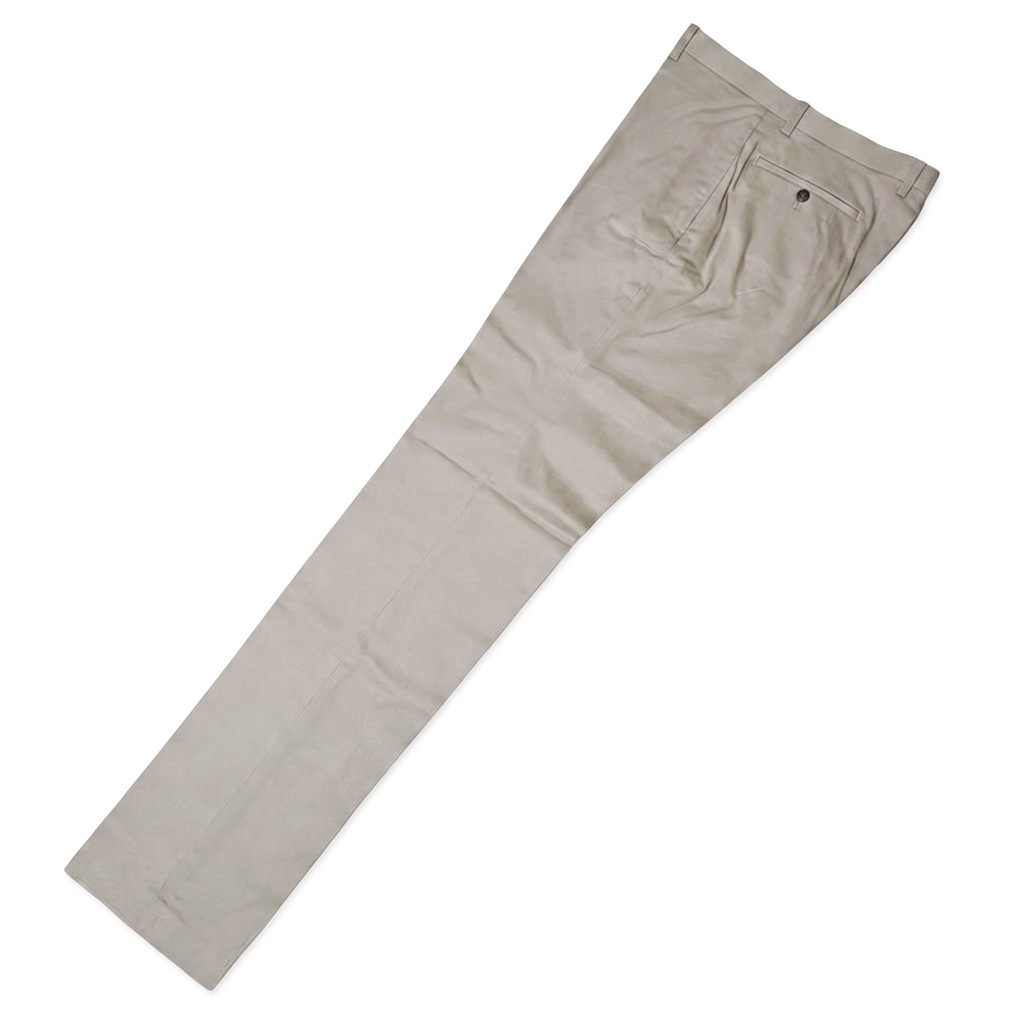 スラックス メンズ チノパン ノータック パンツ コットンパンツ ハイバセロン (HAI-VASERON) ライトグレー 5123 82cm 88cm 94cm