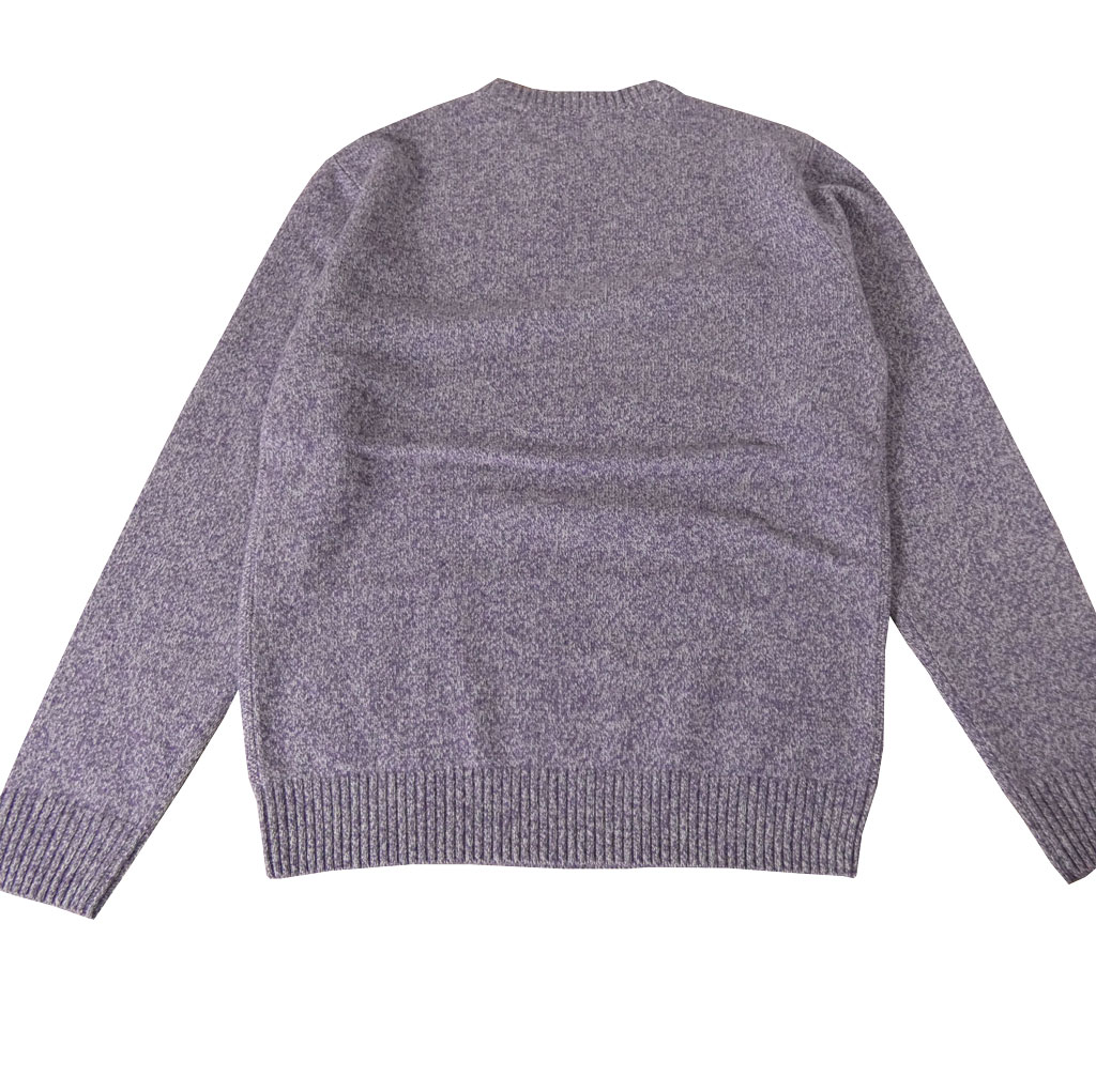 ジェイプレス (J.PRESS) クルーネックセーター カシミヤブレンド ニット メンズ 秋冬 ラベンダー 0080  M