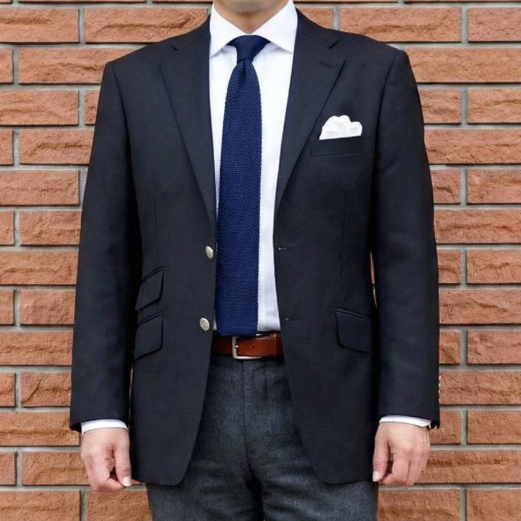 紺ブレザー 紺ブレ メンズ 春夏秋 ジャケット 濃紺無地 銀ボタン 3つボタン オックスフォードクラシック (OXFORD CLASSIC) 英国調 段返り三つボタン チェンジポケット付 ネイビー 紺 2688 A5 A6 A7 A8 AB4 AB5 AB6 AB7 AB8 BB4 BB6 BB7