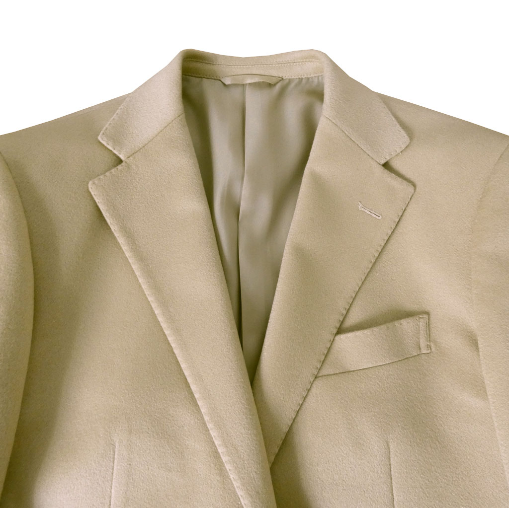 ジャケット メンズ 秋冬春 カシミヤ100% プレタポルテ（Pretaporter) 2つボタン ベージュ 2252  AB4 AB5 AB6 AB7