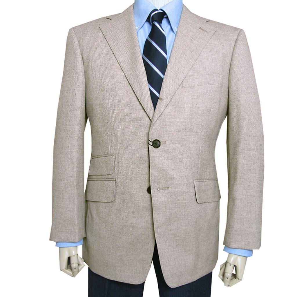 OXFORD CLASSIC(オックスフォードクラシック) ジャケット メンズ 秋冬春 段返り 3つボタン ライトベージュ 9452 A8