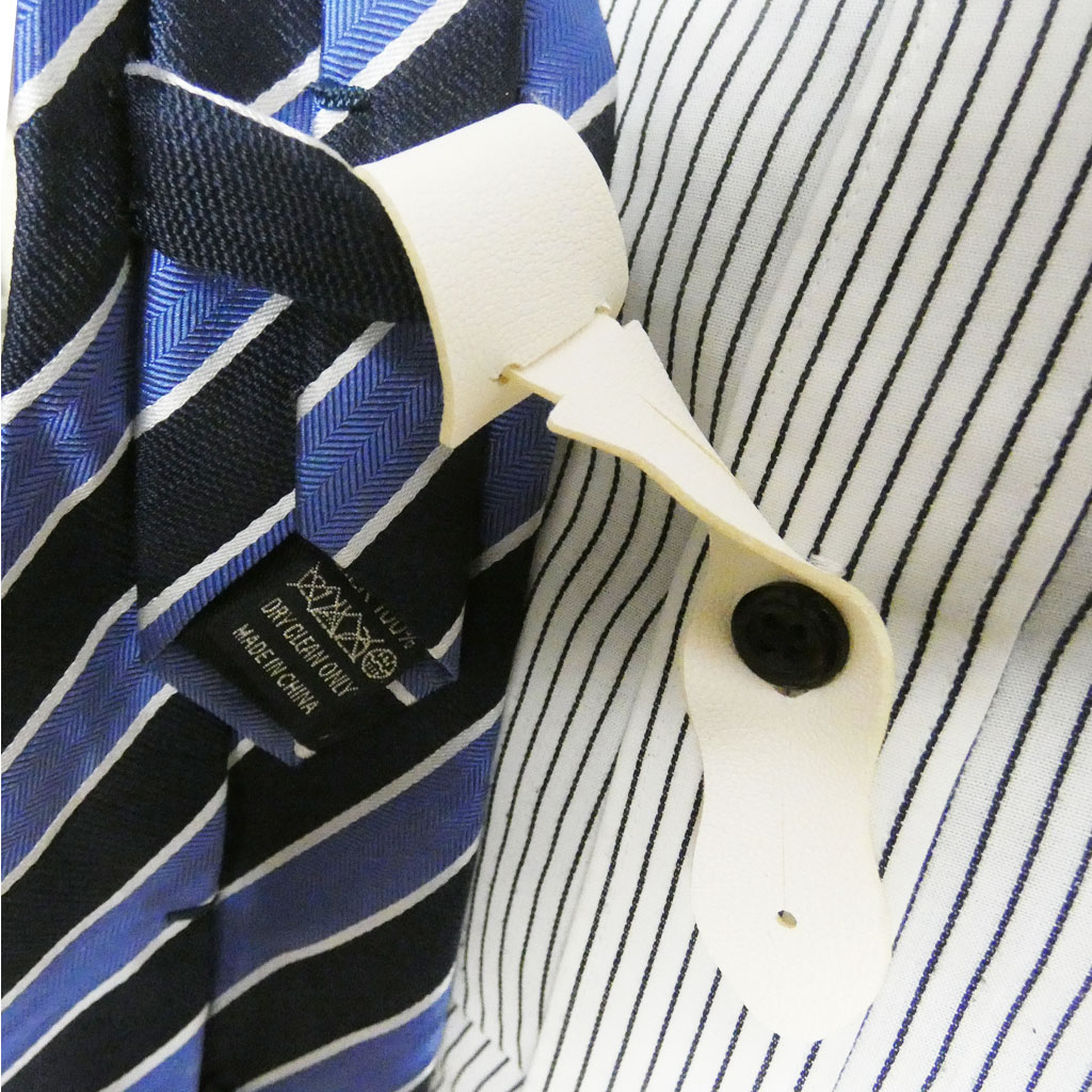 【便利グッズ】ネクタイ留め 見えないネクタイピン Wavefitter ウェーブフィッター フリーサイズ