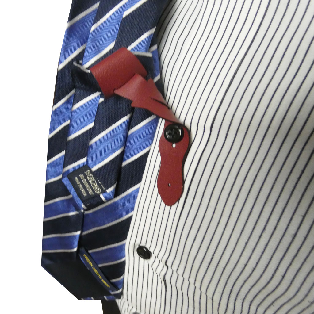 【便利グッズ】ネクタイ留め 見えないネクタイピン Wavefitter ウェーブフィッター フリーサイズ