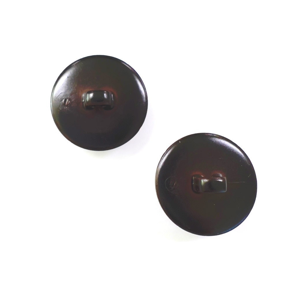 ジャケット用替えクルミボタン メンズ 大=直径2cm × 2個セット