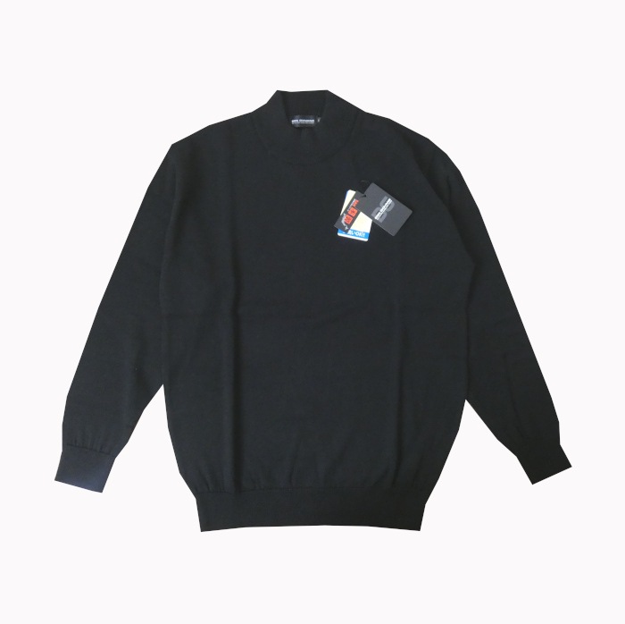 BON GIOVANE（ボンジョバネ）のハイネックセーター ブラック  0515　M L 