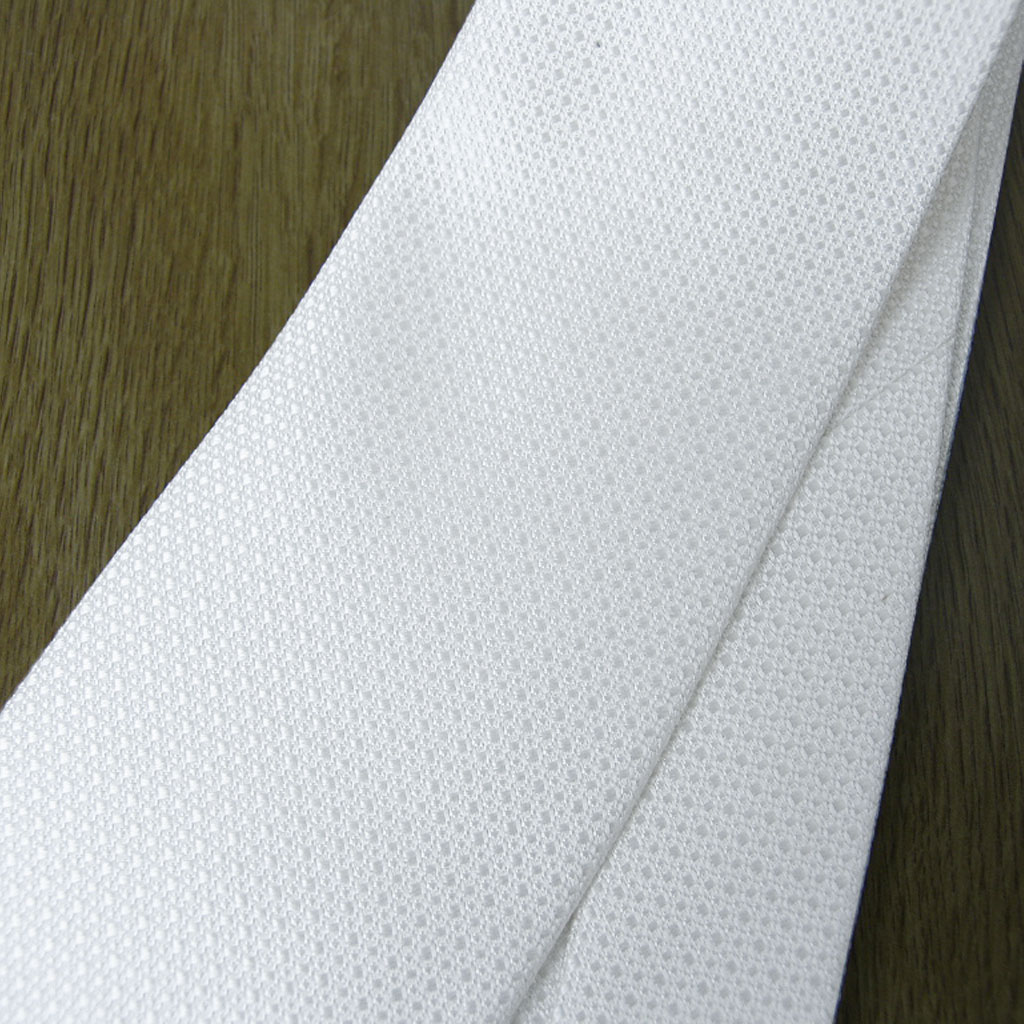 NEW FORMAL ネクタイ メンズ 礼装用 シルク100％ 白 NF04