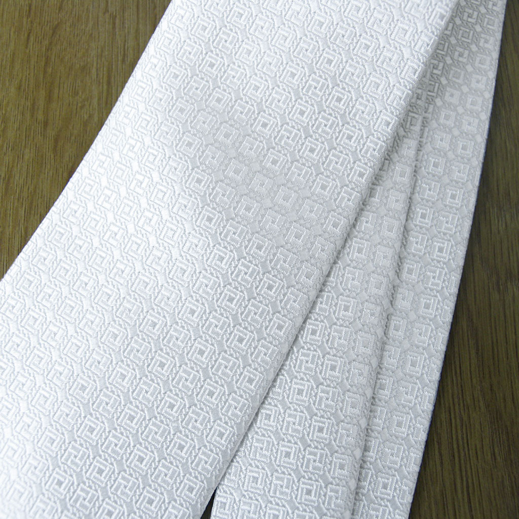 NEW FORMAL ネクタイ メンズ 礼装用 シルク100％ シルバーグレー NF07