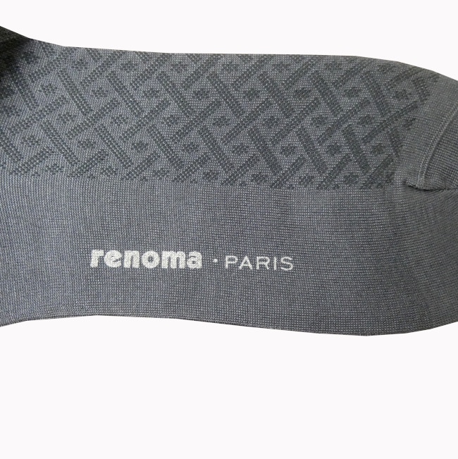 レノマ パリス(renoma PARIS) ソックス 靴下 紺系 R04　25～27cm