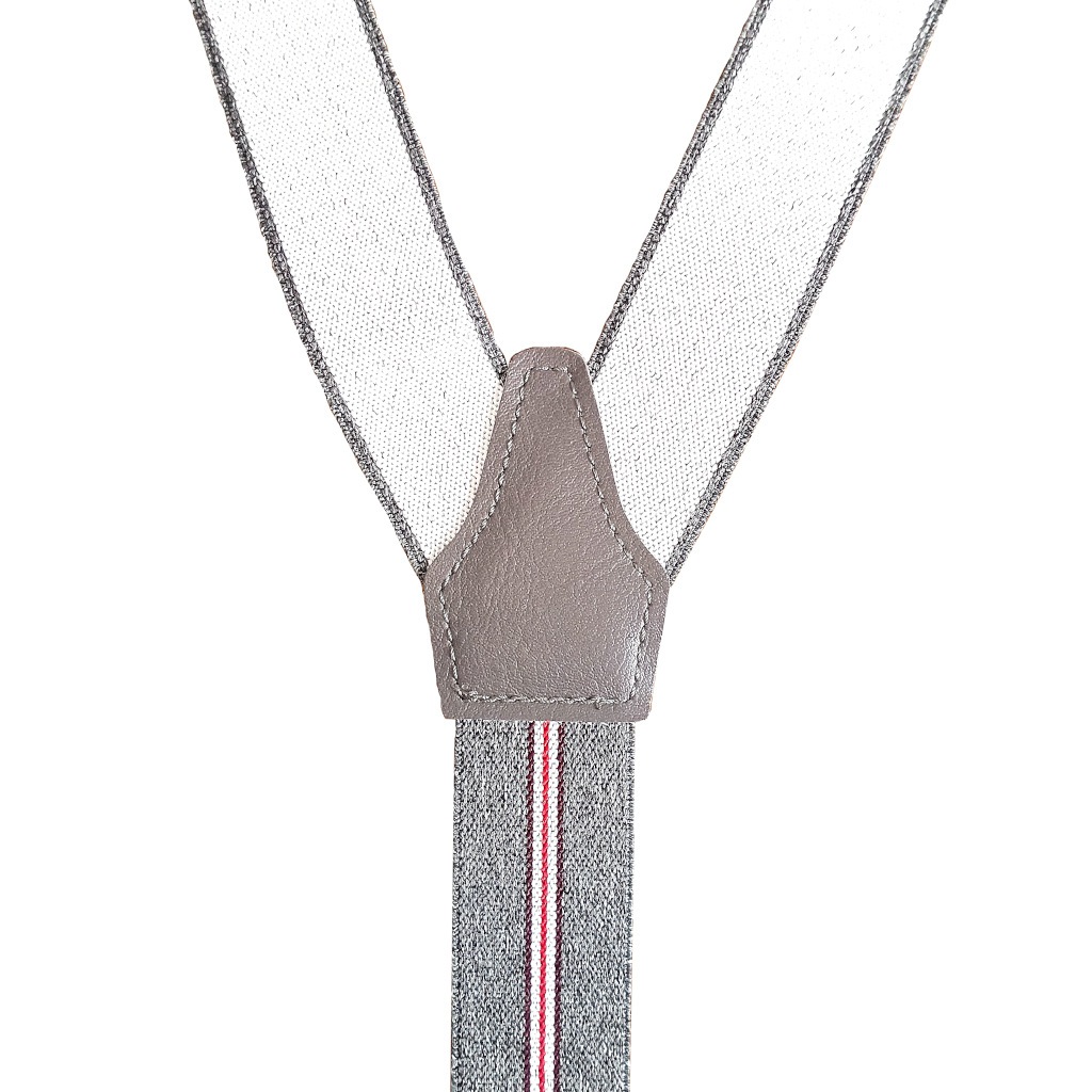 サスペンダー メンズ Ｙ型サスペンダー 30mm 背合皮 BWC ゲバルト ストライプ S14 Mサイズ