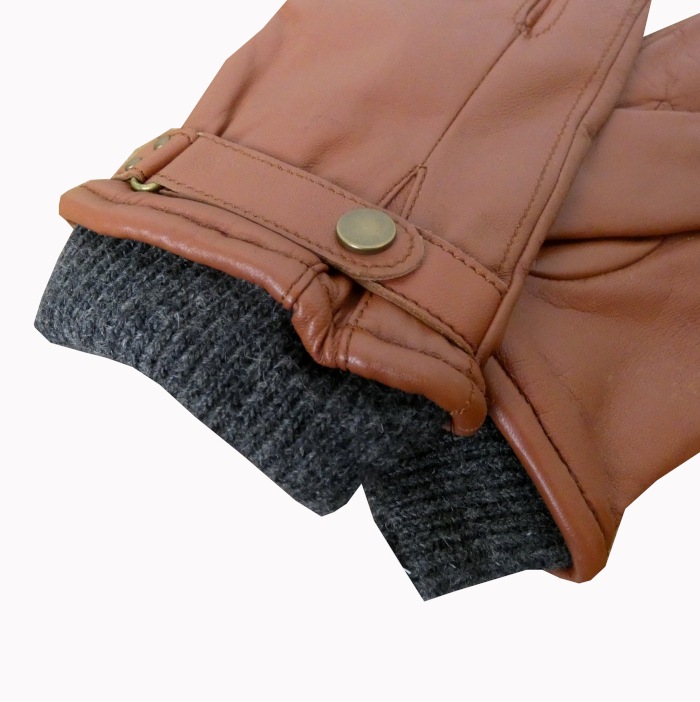 ボンジョバネ(BON GIOVANE) 手袋  ブラウンレッド　3645　フリーサイズ