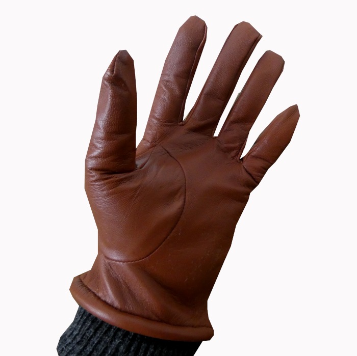 ボンジョバネ(BON GIOVANE) 手袋  ブラウンレッド　3645　フリーサイズ