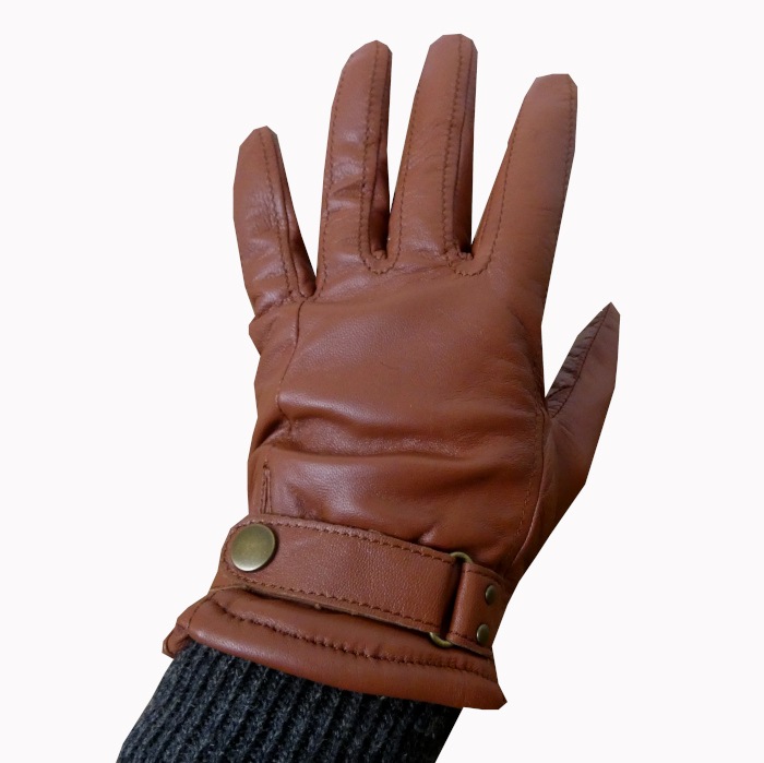 ボンジョバネ(BON GIOVANE) 手袋  ブラウンレッド　3645　フリーサイズ