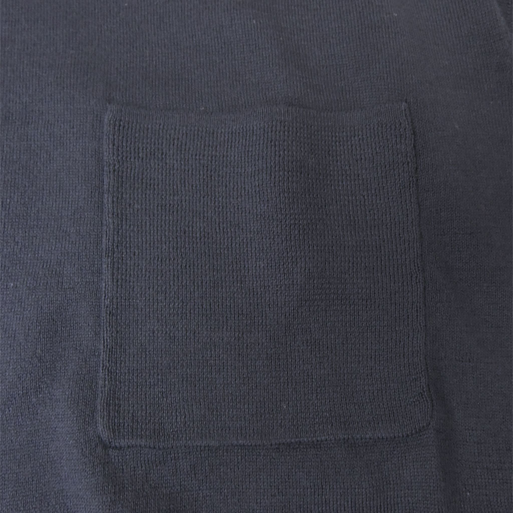 ジーステージ(G-stage) 半袖セーター メンズ 春夏 コットン ネイビー 4010   Lサイズ