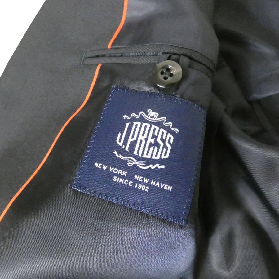 ジェイプレス (J.PRESS) 紺ブレザー 紺ブレ メンズ 春夏 3つボタン ネイビーブレザー 無地 金ボタン トロピカル トラッド 新1型 NEW AUTHENTIC MODEL 紺  AB5サイズ