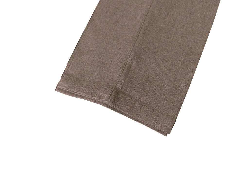 ジーステージ (G-STAGE) 春夏 麻 リネン パンツ メンズ SORONA ストレッチ ブラウン 3007  86cm