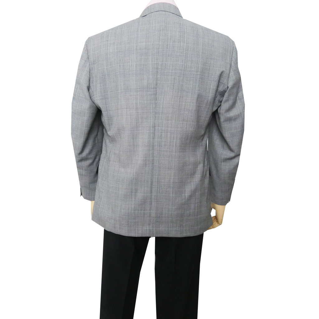 ジャケット メンズ 春夏秋 3つボタン セオドール(Theo Dore) 段返り三つボタン グレンチェック オーバーペン ライトグリーン 0815 A3 A4 A5 A6 AB5 AB6 AB8 BB4