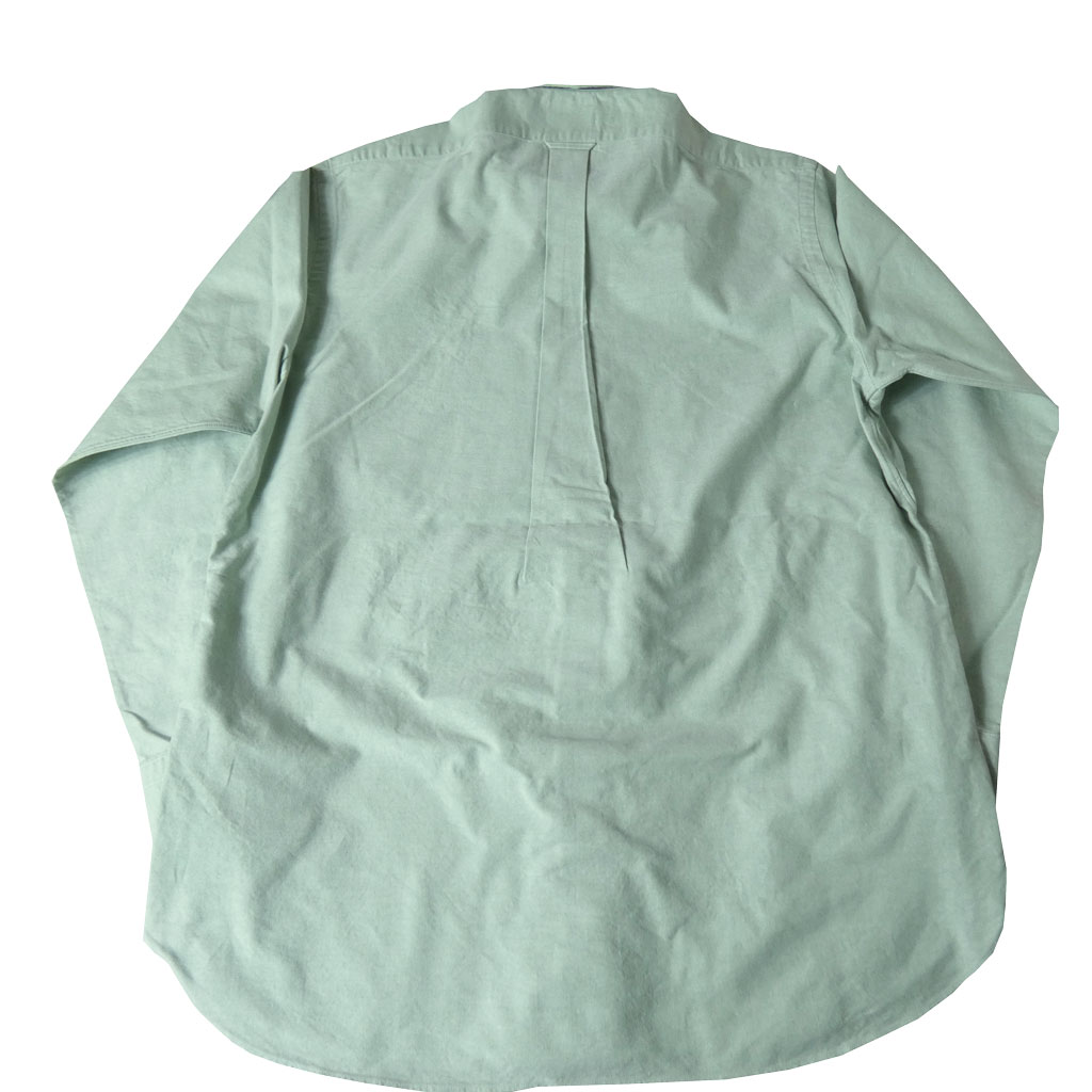 J.PRESS(ジェイプレス) ボタンダウンシャツ メンズ長袖ワイシャツ オックスフォード オーバル  ミントグリーン   L  XL