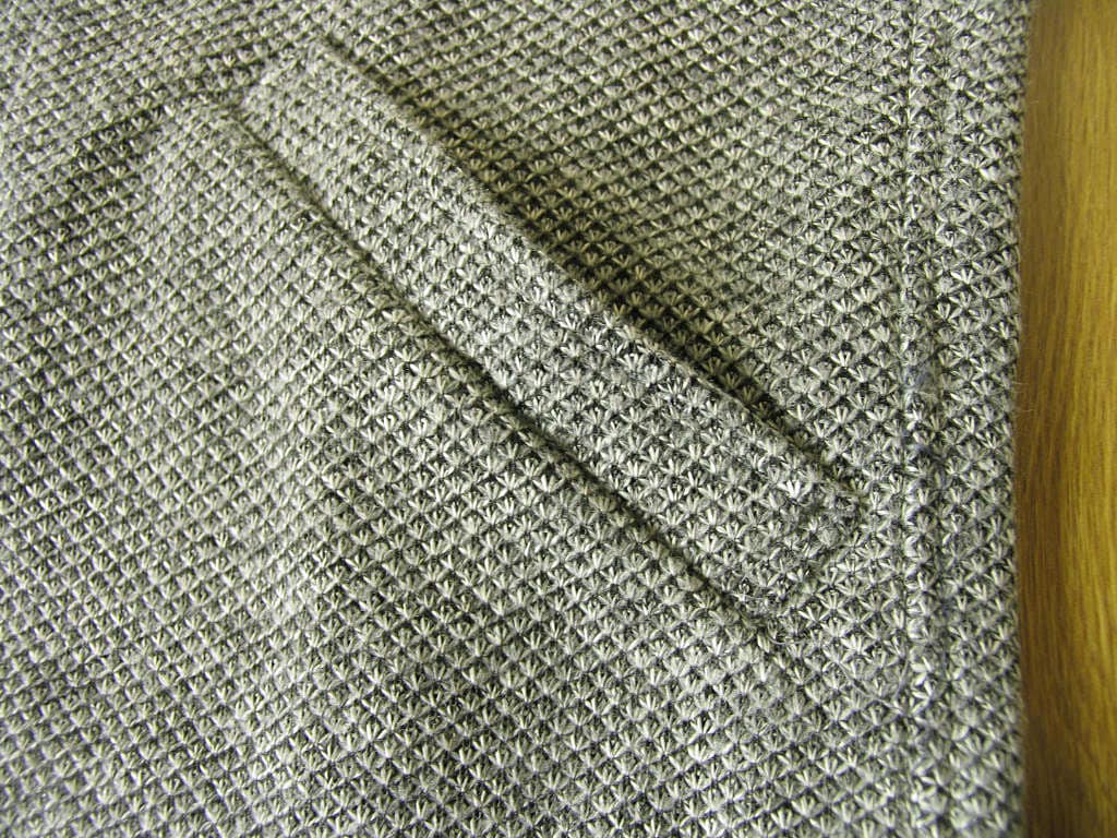 FIDATO ポリツイードベスト メンズ 秋冬 ミディアムグレー 0003 L