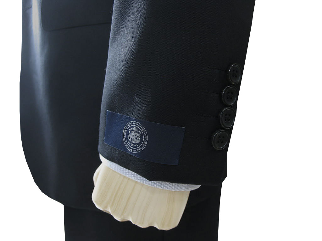 ジェイプレス(J.PRESS) スーツ メンズ 秋冬春 シングルスーツ 2つボタン ビジネススーツ ブラック 黒 005 A7 AB5 AB6