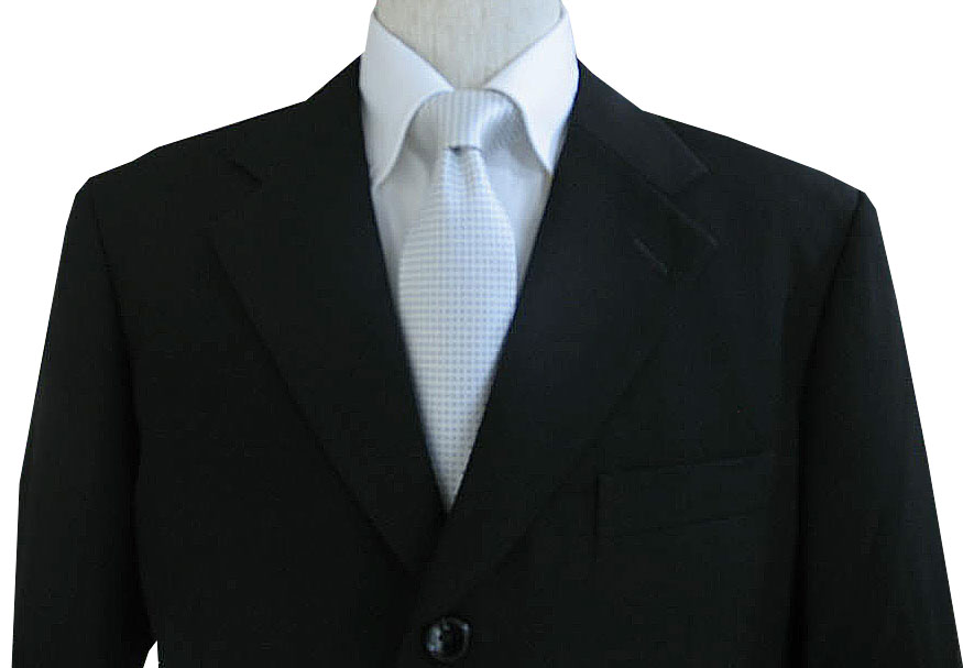 スーツ メンズ 春夏秋冬 オールシーズン対応 フォーマルスーツ 3つボタン ブラックフォーマル シングルスーツ ダンヴァレンチノ(DanValentino) シングルフォーマル 黒 A8