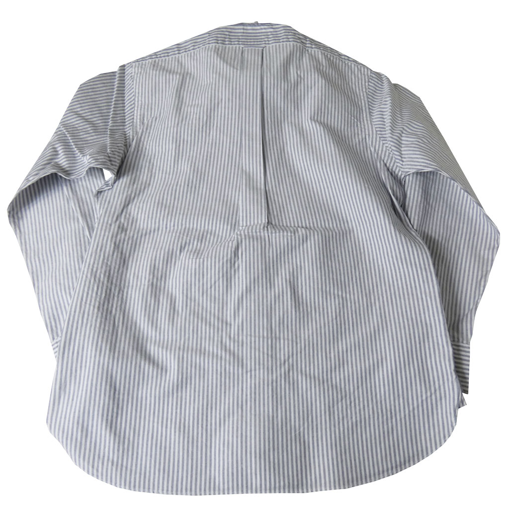 J.PRESS(ジェイプレス) ボタンダウンシャツ メンズ長袖ワイシャツ オックスフォード オーバル  ブルー系ストライプ 1175    M  L  XL