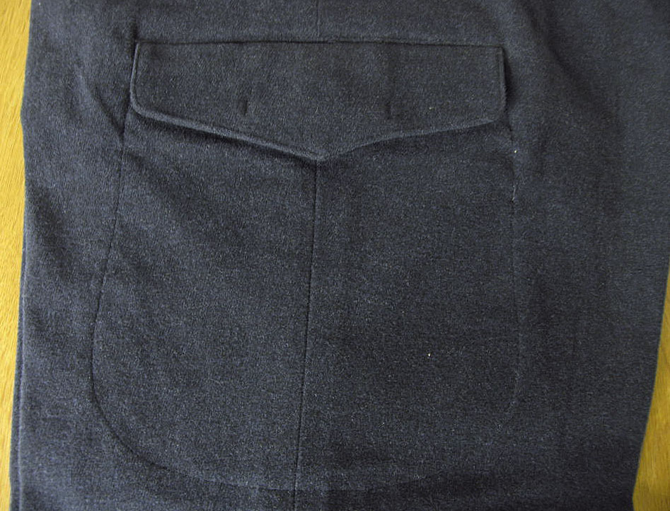 Dady Costa(ダディコスタ) カーゴパンツ メンズ 秋冬 綿 フランネル 紺無地 ネイビー 7213 74cm 78cm 94cm