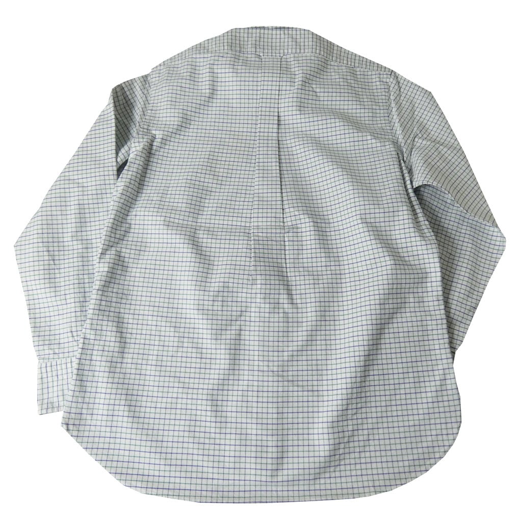 J.PRESS(ジェイプレス) ボタンダウンシャツ メンズ長袖ワイシャツ オックスフォード オーバル  タッターソールチェック 緑×紺 1360    M  L  XL