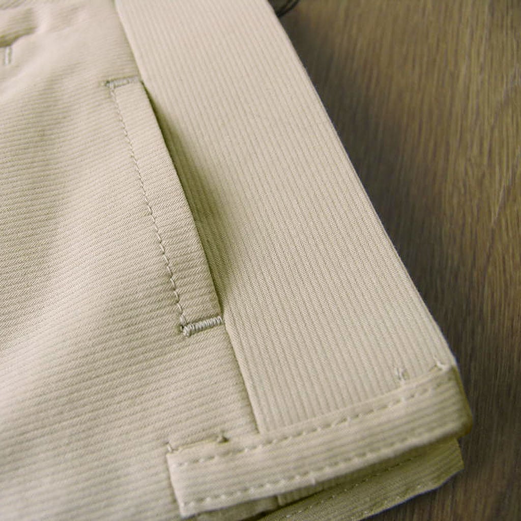 ハイバセロン (HAI-VASERON)  ウォッシャブルパンツ メンズ 春夏 COOL MAX スラックス ノータック ベージュ 0432 82cm