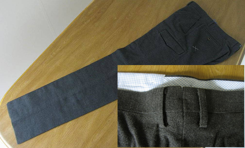 Dady Costa(ダディコスタ) カーゴパンツ メンズ 秋冬 綿混 フランネル チャコールグレー7223 74cm 78cm 94cm