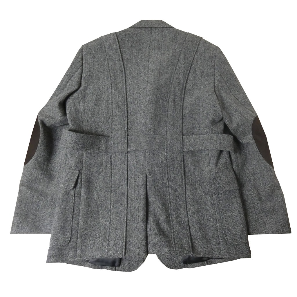 ツイード ジャケット メンズ 秋冬 ノーフォークジャケット