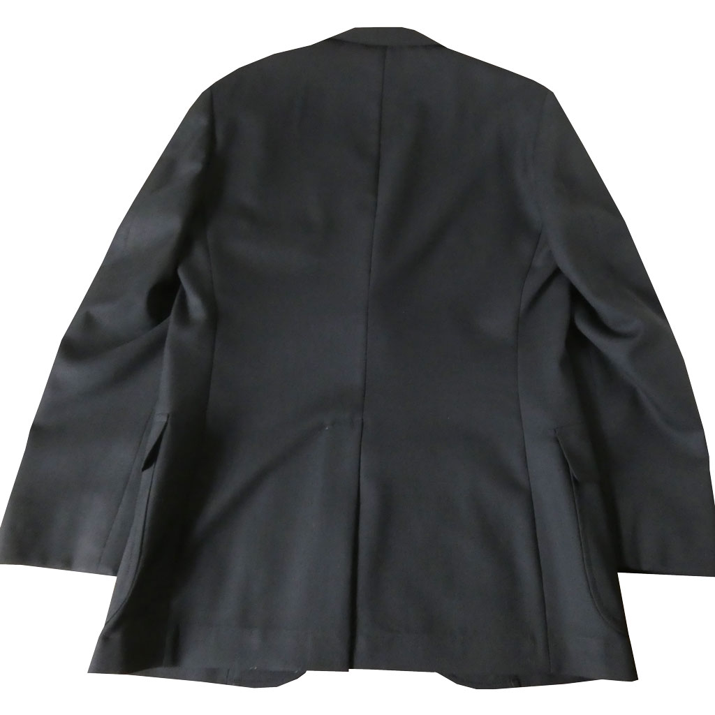 ジェイプレス (J.PRESS) ジャケット メンズ 春夏 3つボタン メッシュジャケット 銀ボタン 段返り三つボタン ネイビー 紺 0075   A6 AB6