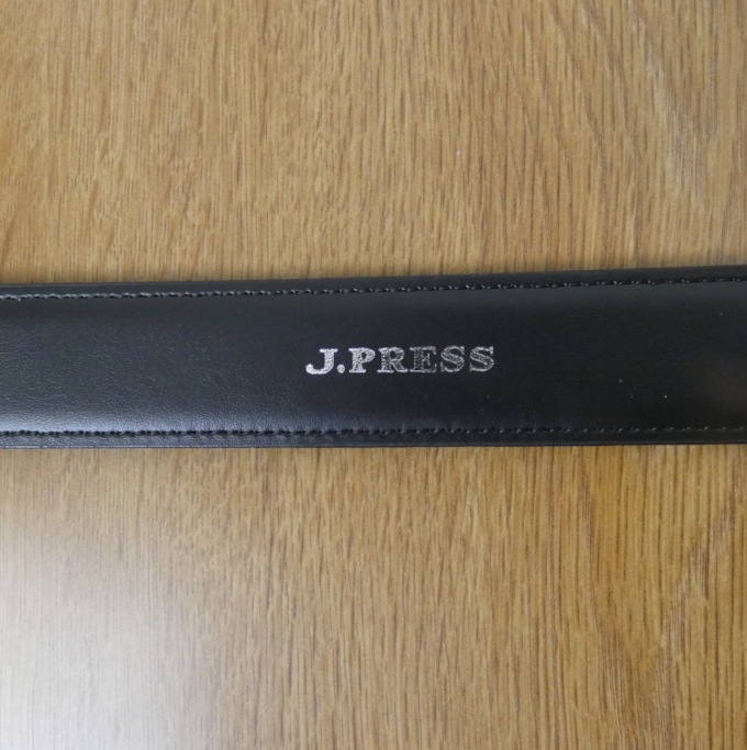 J.PRESS レザーベルト 黒 フリーサイズ 005 | 小物その他,ベルト